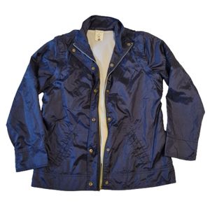 Ac-tiv-ology navy blue Womens Size Medium Windbreaker Jacket Converts to Vest